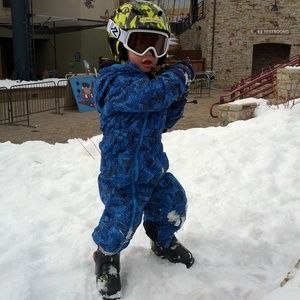 REI one-piece snowsuit 4T